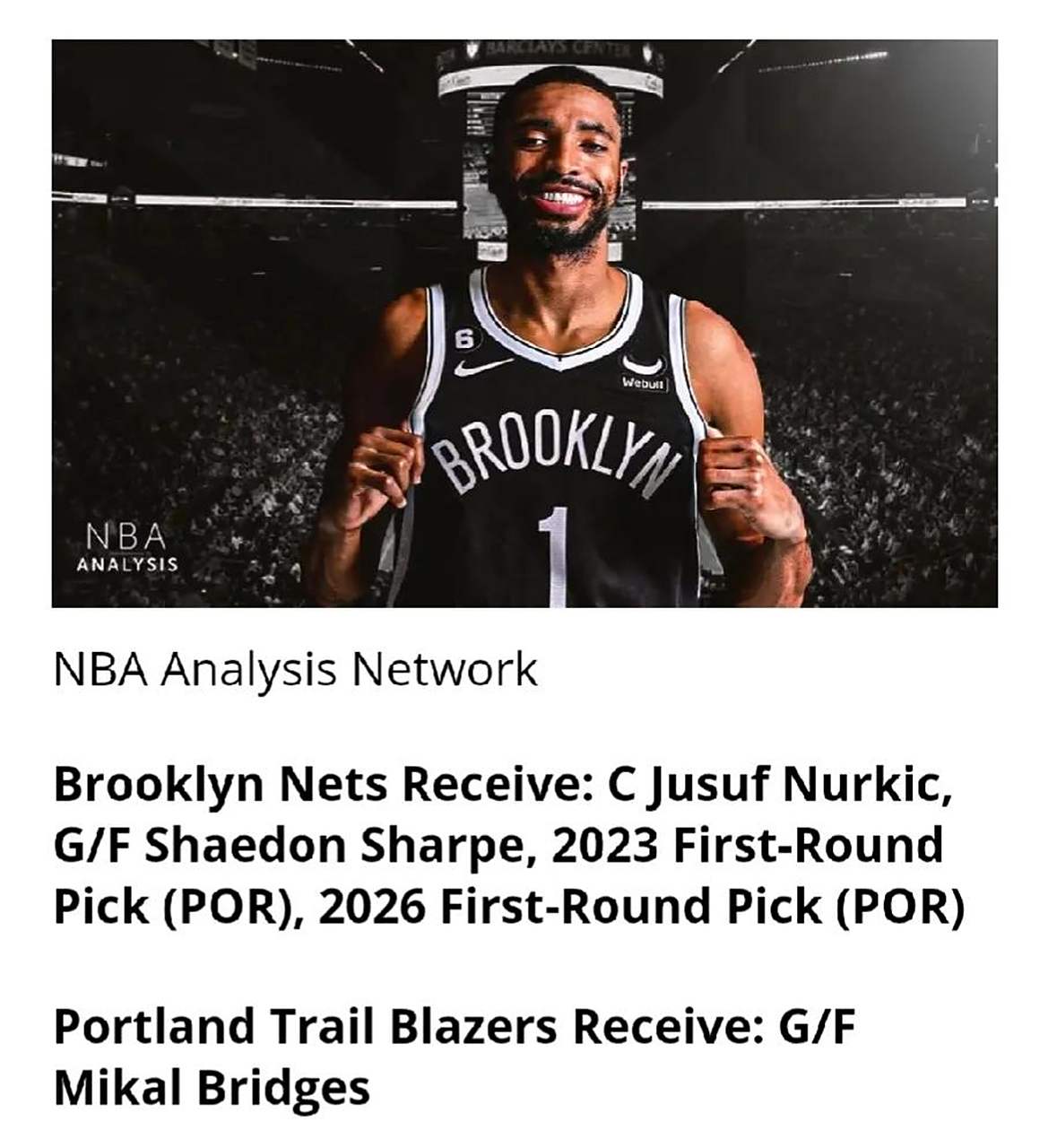 开拓者绝杀篮网，取得四连胜